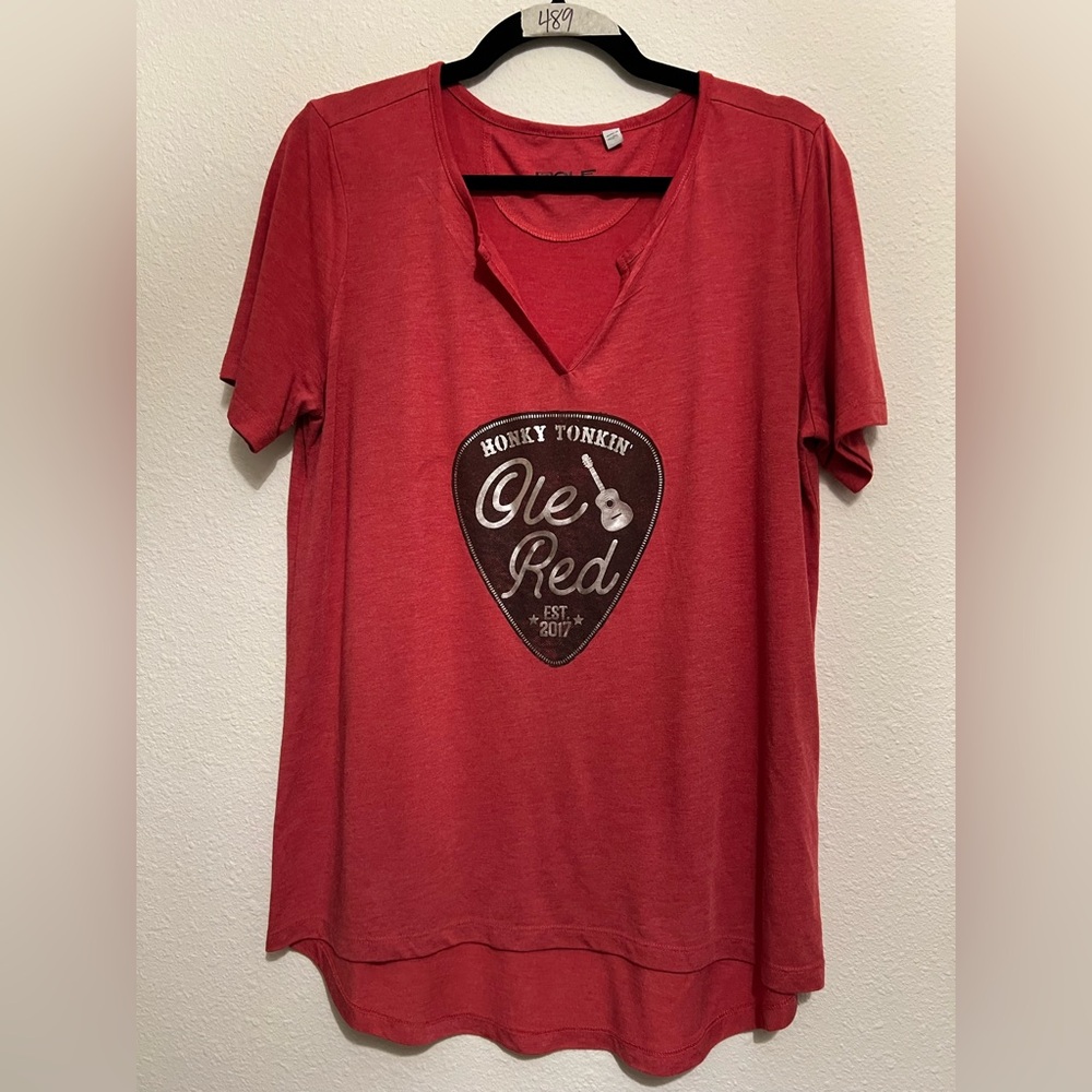 #489 Ole Red Graphic T-Shirt Grand Ole Opry Large